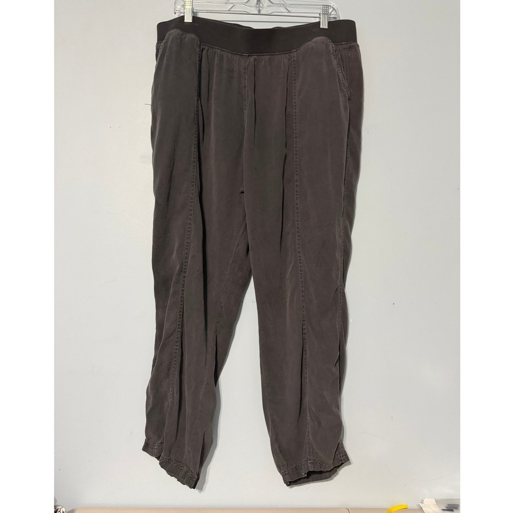 Sonoma XL Goods For Life Gray Lyocell Blend Jogger Ribbed Waist Utility 2193